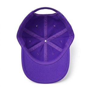 Factory Direct Cotton Custom Embroidery Patch 6-Panel <b>Plain</b> Cap Baseball Cap Corporate Gifts Made In Indonesia Custom Hats - Product Image 4