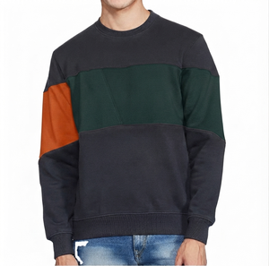 เสื้อสเวตเชิ้ตคอกลมสีพื้นแบบเรียบง่าย สไตล์สตรีทแวร์ ปักโลโก้ตามสั่ง สำหรับผู้ใหญ่ คุณภาพเยี่ยม ระบายอากาศได้ดี - Product Image 3
