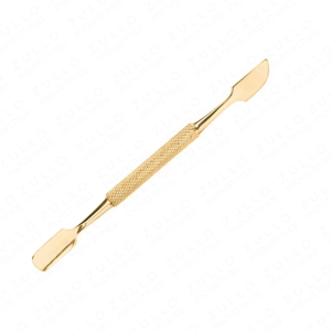 Pousse-cuticules double face en acier inoxydable, nettoyeur de vernis et coupe-ongles de précision pour usage professionnel des soins des ongles - Product Image 3