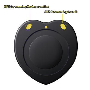 2024 nuevo calentador de taza de café termostático inteligente <span class=keywords><strong>con</strong></span> calefacción cargador inalámbrico <span class=keywords><strong>Compatible</strong></span> <span class=keywords><strong>con</strong></span> iPhone <span class=keywords><strong>Android</strong></span> <span class=keywords><strong>AirPods</strong></span> <span class=keywords><strong>con</strong></span> tazas elegantes - Product Image 4