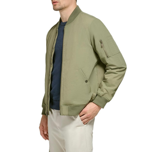 Blousons Bomber Matelassés Personnalisés Sage à Fermeture Éclair pour Hommes – Vêtements d'Extérieur Décontractés à Superposer – Vente en Gros et Marque Privée - Product Image 3