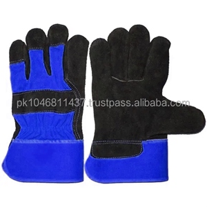 Gants de sécurité en cuir de vachette pleine fleur de qualité supérieure pour monteurs canadiens, résistants à la chaleur, durables et antidérapants, à usage général - Product Image 6