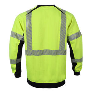 Custom Arc Rated Breathable Waterproof <b>Fluorescent</b> Thermal High Visibility Safety Work Shirt Industrial Protective Workwear - Product Image 3