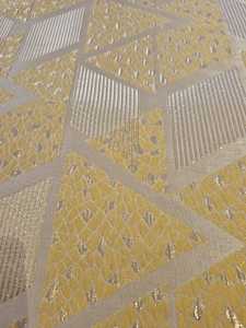 Tela Jacquard Turca Ultra Suave, Brillante, Transpirable y de Secado Rápido, 100% Poliéster, Hilo de Brocado Metálico para Prendas de Niña, PK-1661 - Product Image 2