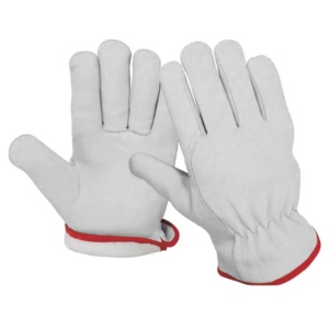 Premium Quality Cowhide Grain Safety <b>Gloves</b> with Fur Lining Comfortable Hand and Arm Protection for Industrial Working Driving - Product Image 3