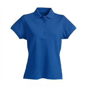 Camiseta de Verano para Mujer, Tejida, 100% Algodón, Informal, de Manga Corta, Color Sólido, Secado Rápido, Transpirable, Estilo Urbano - Product Image 1