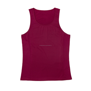 Débardeur sans manches pour homme en coton 100% de la marque High Street Wholesales, séchage rapide, pour la salle de sport, le sport, décontracté, tissé, design 3D avec boutons, pour l'entraînement - Product Image 3