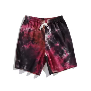 <b>Mens</b> High Quality Swim <b>Trunks</b> 100% Polyester Breathable Elastic Waist Custom Puff Printing Logo Beach Casual Swimwear Pockets - Product Image 1