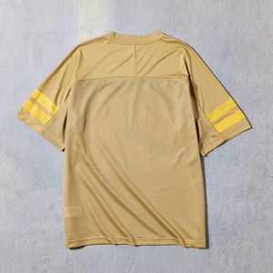 Maillot de football américain doré pour hommes, col en V, manches courtes, maille respirante, numéro d'équipe 39 imprimé, vêtements pour adultes - Product Image 2