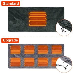 <b>USB</b> Portable Heated Blanket Shawl for Women 3 Gears 8 <b>Heating</b> Zones Cordless Zip Heated Throw Wearable Knitted Shawl - Product Image 5