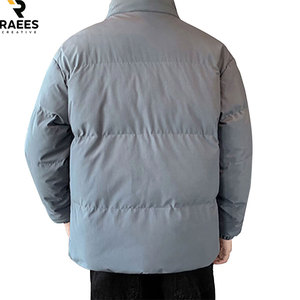 Chaqueta Corta de Terciopelo con Efecto Burbuja, Tacto Suave, Estilo Casual Urbano, Forro Suave Absorbente de Humedad, Ajuste Cómodo, Venta al por Mayor - Product Image 4