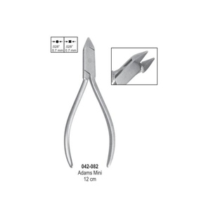 Instrumento de Ortodoncia Adams Mini de 12 cm |   Acero Inoxidable de Grado Médico Ajustable e Irrompible |   Herramienta Manual de Clase I con Certificación CE | - Product Image 1
