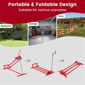 Sollevatore Multiuso per Tosaerba 48FT X 19.5FT, Peso Netto 24 Libbre, per Pulizia e Riparazione di Trattori e Tosaerba, Accessori Versatili - Product Image 4