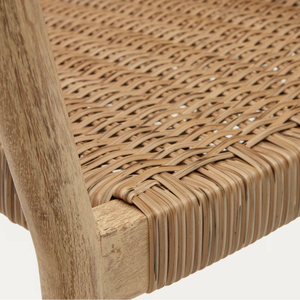 เก้าอี้แขนพัก โครงไม้สักแท้ ดีไซน์มินิมอล สไตล์สวน สำหรับตกแต่งบ้าน - Product Image 5