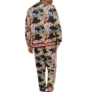 Conjuntos Deportivos Sublimados Ligeros y Cómodos para Hombre, 100% Algodón Original, Conjunto de 2 Piezas con Logotipo Personalizado OEM - Product Image 2