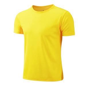 Maillot de sport personnalisé pour homme, t-shirt de course et de football, séchage rapide, respirant, écologique, coupe ample, 100 % polyester, pour l'été - Product Image 2