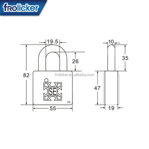 50 MM PadLock For Amusement <b>Machines</b> <b>Arcade</b> <b>Machine</b> <b>Claw</b> <b>Machines</b> - Product Image 2