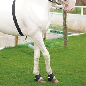 Flexible Performance Horse Bell Boots Featuring Soft Padding And High Quality Horse Bell Boots For Riding Comfort - Product Image 5