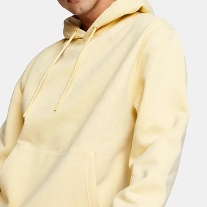 Sudadera con Capucha Lisa de Primera Calidad Lista para Enviar, 100% Algodón, Estilo Urbano, Sudadera Gruesa para Hombre - Product Image 2
