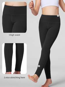 Leggings pour enfants en polyester tricoté Active Flex, élastiques, extensibles, respirants, doux, fins, décontractés, pour le jeu, l'école, le quotidien, vêtements de mode - Product Image 4