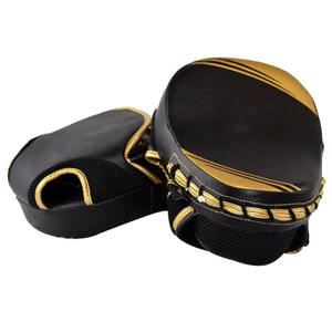 Meilleurs pads de frappe en cuir PU de haute qualité pour la boxe, mitaines et pads d'entraînement MMA, équipement d'arts martiaux, ensemble de pads de frappe OEM - Product Image 2