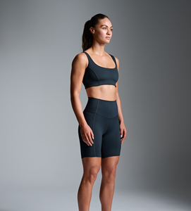Women's High Support Seamless Fitness <b>Tights</b> Front Simple Design Quick Dry Breathable Solid Color Yoga Nylon Polyester - Product Image 5