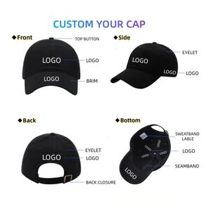 Casquette de baseball classique pour femme, couleur unie, broderie 3D personnalisée, avec logo – Nouveauté 2026, Vente Flash - Product Image 4