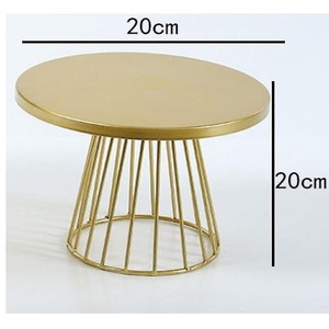 Soporte de Alambre de Hierro Simple, Soporte para Tartas, Estante de Exhibición para Mesa, Plato para Postres de Té de la Tarde, Estante para Tartas, Mesa para Buffet, Mesa para la Hora del Té, Boda - Product Image 1
