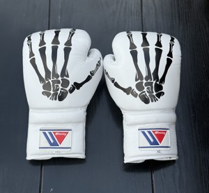 Gants de boxe Winning en cuir de vachette 12Oz 14Oz 16Oz avec fermeture auto-agrippante et lacets, absorption des chocs, respirants, séchage rapide, pour adultes - Product Image 6