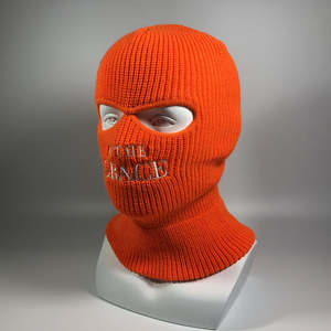 หน้ากากคลุมศีรษะแบบเต็มหน้า รุ่นยอดนิยม สำหรับเล่นกีฬาและใช้ในชีวิตประจำวัน 男女兼用 ผลิตจากโพลีเอสเตอร์ 100% ทนทาน รับสกรีนโลโก้ - Product Image 4