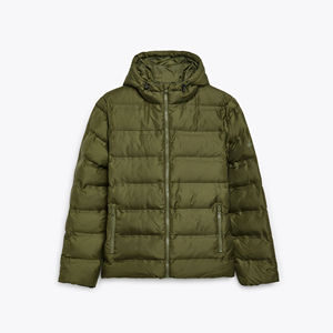 Parka d'hiver matelassée et isolée avec capuche réglable, imperméable, coupe-vent, chaude, pour l'extérieur et les températures extrêmes - Product Image 4