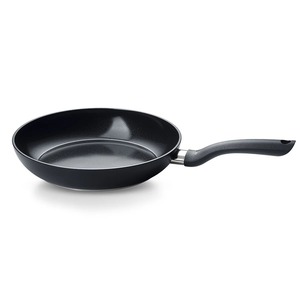Round Nonstick Frying <b>Pan</b> With Plastic Handle Ceramic Coating For Gas <b>And</b> Induction Cooker Hand Wash Only - Product Image 5
