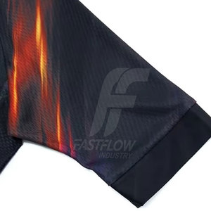 Maillot de cyclisme professionnel à manches courtes respirant pour adultes - Entraînement d'équipe 100% polyester - Product Image 3