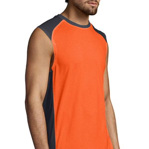 New Arrival Men's Tank Top Sleeveless <b>Vest</b> Casual Style Gym <b>Stringer</b> Summer Bodybuilding Tank Top Singlet For Men - Product Image 4