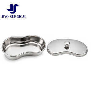 Stainless Steel Kidney Dish with Protective Lid Surgical Medical Utility <b>Tray</b> Dressing Receiver Bowl <b>Mirror</b> Finish Reusable - Product Image 4