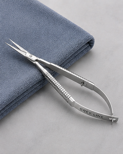 Ciseaux de précision Vannas Spring Scissors en acier inoxydable à pointe fine droite pour la microchirurgie ophtalmique - Product Image 5