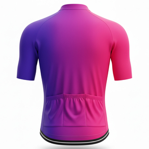 เสื้อปั่นจักรยานแขนสั้นสำหรับผู้ชาย ระบายอากาศได้ดี น้ำหนักเบา เสื้อสำหรับปั่นจักรยานแบบมืออาชีพ เหมาะสำหรับการแข่งขัน ใช้ได้กับจักรยานเสือภูเขาและจักรยานถนน - Product Image 4