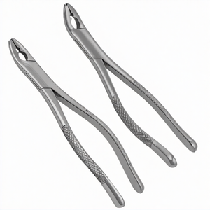 2 Piezas de Fórceps Manuales para Extracción Dental # 150AS # Pinzas de Extracción Dentales 151AS con Puntas Dentadas, Acero Inoxidable, Agarre Ergonómico - Product Image 3