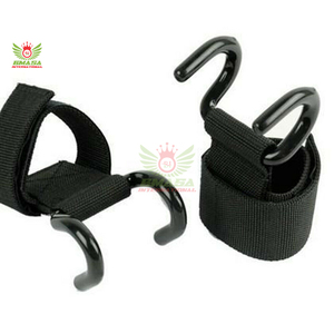 Crochets de musculation unisexes en métal robuste, personnalisables, antidérapants, avec rembourrage confortable en néoprène pour une sécurité accrue - Product Image 6