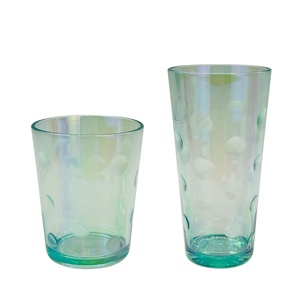 Jack Worth exterior acrílico plástico iridiscente moderno portátil fiesta bebida vaso - Product Image 1