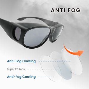 SU2104AOTG UV400 Protection <b>Scratch</b> Resistant Sport Style Tint Change Sunglasses with PC Temples for Unisex - Product Image 4