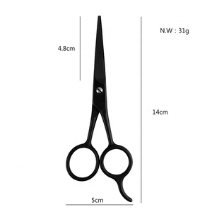 Tijeras de Peluquería Profesionales al por Mayor, Tijeras Japonesas para Cortar el Cabello, Color Negro - Product Image 4