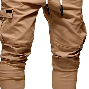 Pantalones Cargo Holgados de Corte Relajado con Múltiples Bolsillos, Transpirables, Estilo Urbano, Casual, para Trabajo, Talla XL, Fabricante OEM Personalizado - Product Image 4
