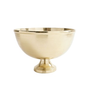 Handmade Copper <b>Ice</b> <b>Bucket</b> Round Pedestal Base Vintage Style Metal Barware <b>Drink</b> Cooler Vintage Style Wine Bowl Decoration - Product Image 6