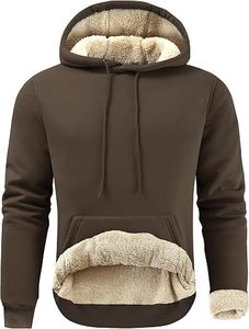 Men's Sherpa Fleece <b>Hoodie</b> Winter Warm <b>Teddy</b> Pullover Sweatshirt Custom Men's <b>Teddy</b> Fleece <b>Hoodie</b> Oversized Sherpa Sweatshirt - Product Image 5