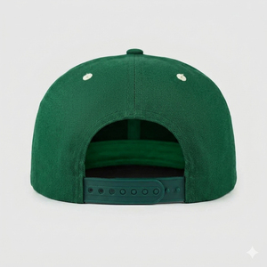 หมวกแก๊ป Snapback ราคาส่ง ปีกแบนสีเขียวอมฟ้า สไตล์สตรีทลำลอง ใส่ได้ทั้งชายหญิง ขนาดผู้ใหญ่ 58-60 ซม. วัสดุผ้าแคนวาส - Product Image 4