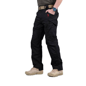 Pantalon cargo et pantalon de style décontracté intelligent Solid Trader, coupe soignée, mélange de coton de haute qualité, confortable pour le quotidien - Product Image 4