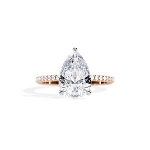 Bague en diamant or cultivé en laboratoire de qualité supérieure pour fiançailles et mariage, bijoux fins disponibles au prix d'exportation depuis l'Inde - Product Image 3