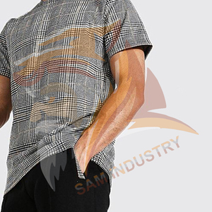 New Design Summer Men's Casual Solid <b>Twin</b> <b>Set</b> Breathable Streetwear Fully Customizable 100% Organic Cotton Men <b>Twin</b> <b>Set</b> - Product Image 5