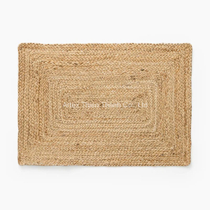 High Quality Braided Seagrass Placemat Handmade Woven Dining <b>Table</b> <b>Mat</b> for Restaurant OEM Export - Product Image 1